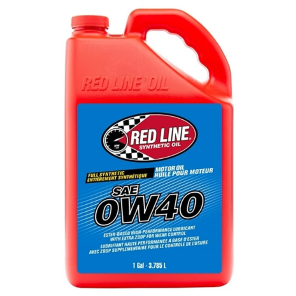RED LINE OIL 11105 HIGH PERFORMANCE MOTOR OIL 0W40 3.8 L (1 GAL)