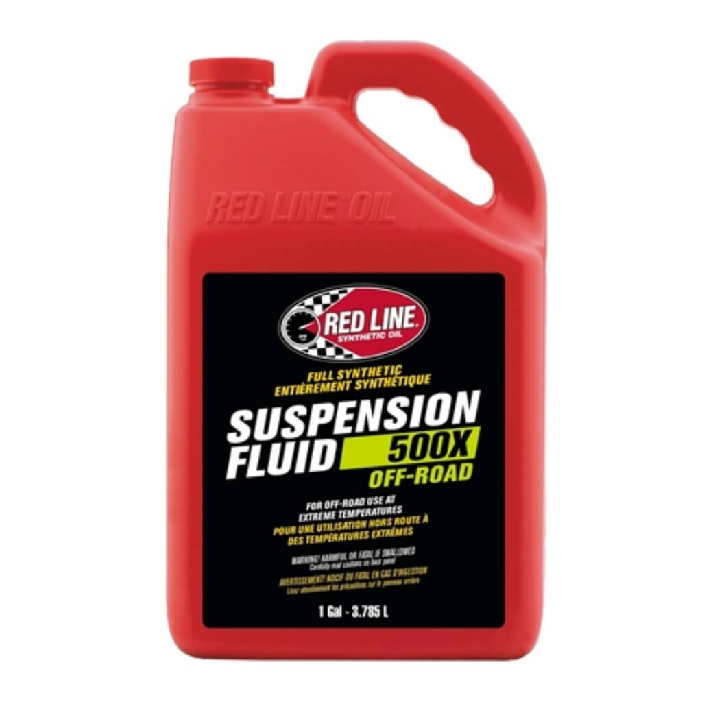 RED LINE OIL 43205 OFF-ROAD SUSPENSION FLUID 500X 3.8 L (1 GAL)