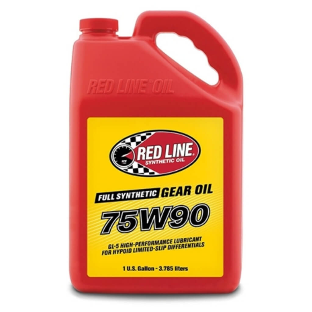 RED LINE OIL 57906 GEAR OIL FOR DIFFERENTIALS 75W90 GL-5 18.93 L (5 GAL)