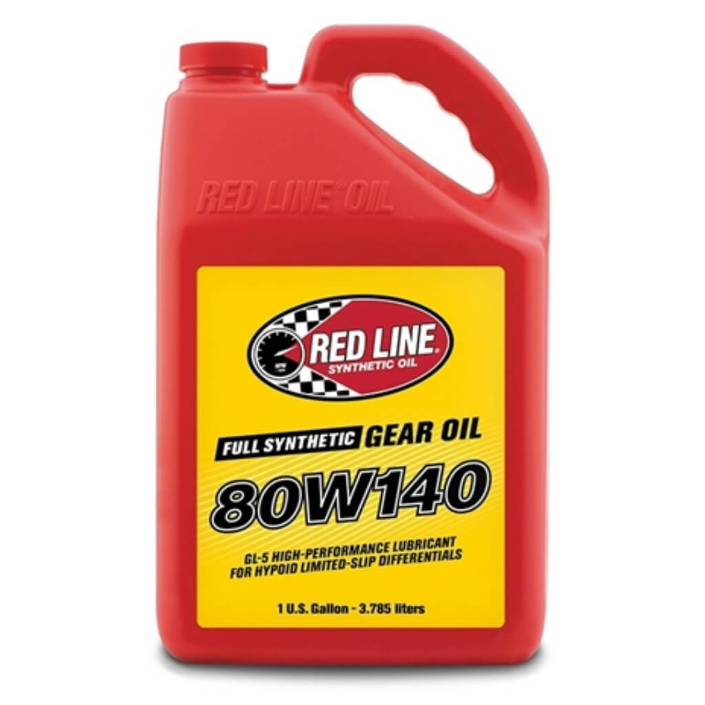 RED LINE OIL 58108 GEAR OIL FOR DIFFERENTIALS 80W140 GL-5 208 L (55 GAL)