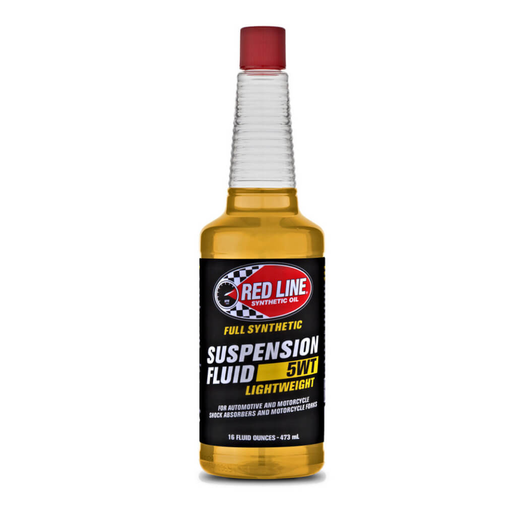 RED LINE OIL 91122 SUSPENSION FLUID LIGHTWEIGHT 5WT 0.47 L (16 OZ)