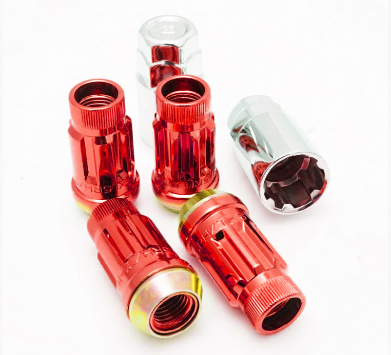 MUTEKI 34937R LUG NUTS KIT SR45R LOCK SET 12X1.25 45MM RED