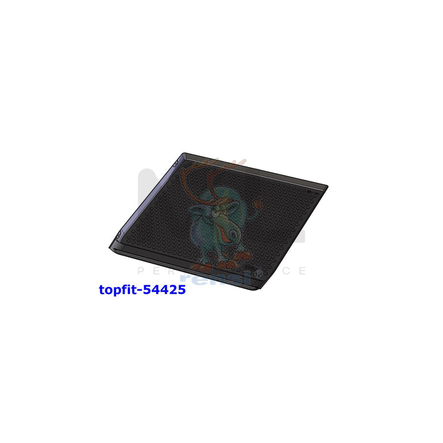 RENSI 54425 Car boot tray for OPEL Astra H Caravan (A04) Elastomer
