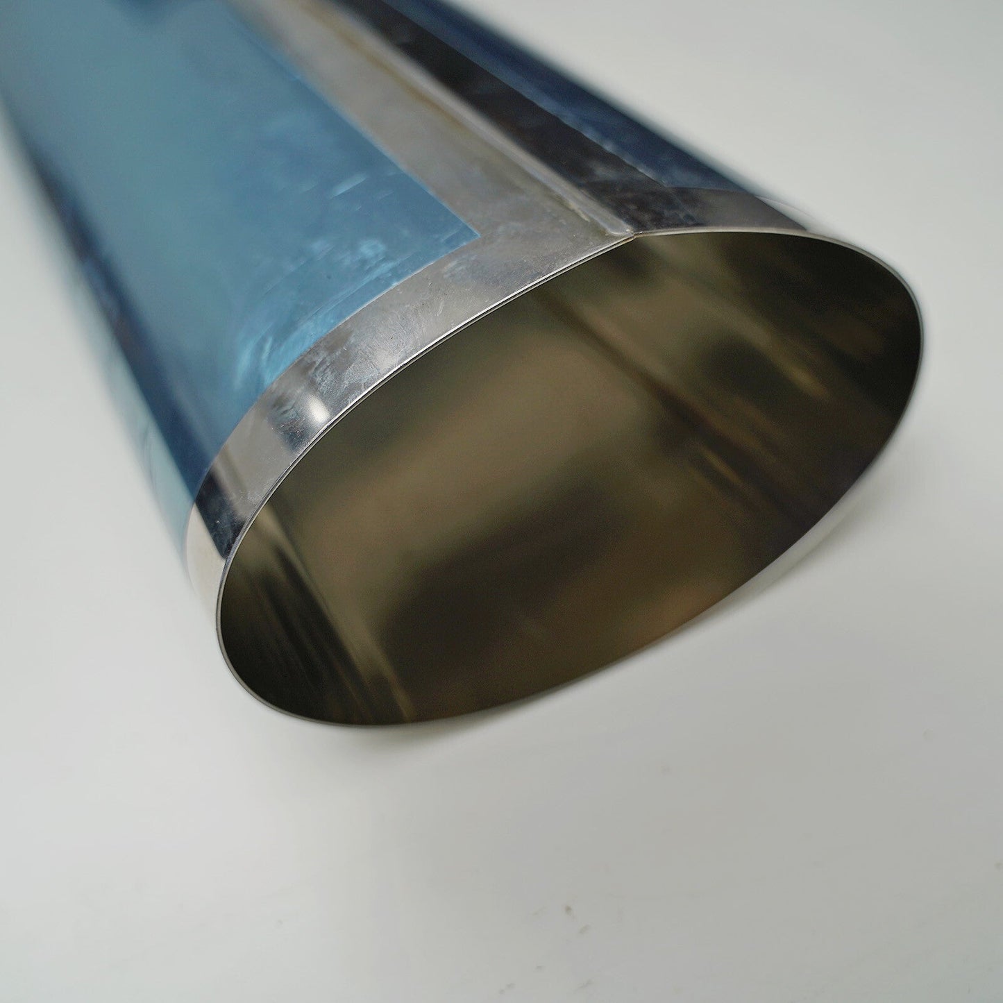Turbozentrum 291788 - Stainless steel muffler housing / jacket 110x163 mm, length 476 mm TIG welded