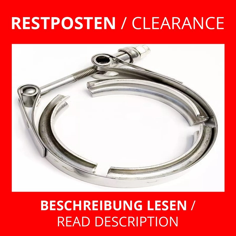 Turbozentrum 270601 - Titan V-Band clamp id 76mm 3,5