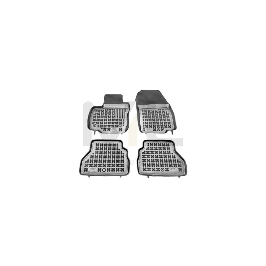 REZAW PLAST 200616 Floor mat set for FORD B-Max (JK8) Elastomer, Front and Rear, Quantity: 4, Black