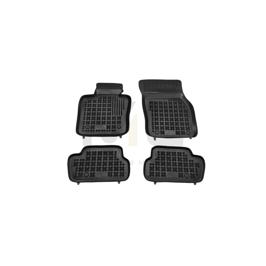 REZAW PLAST 200719 Floor mat set for MINI Hatchback Elastomer, Front and Rear, Black
