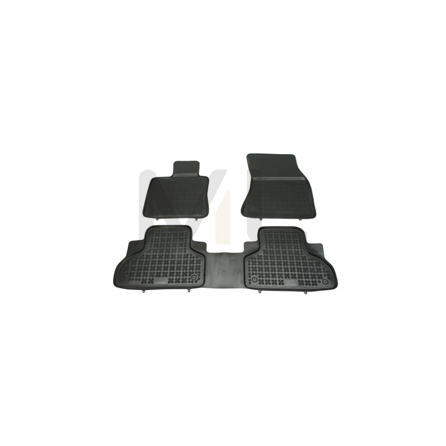 REZAW PLAST Tailored 200718 Floor mat set for BMW X5 (F15, F85) Elastomer, Front and Rear, Quantity: 3, Black