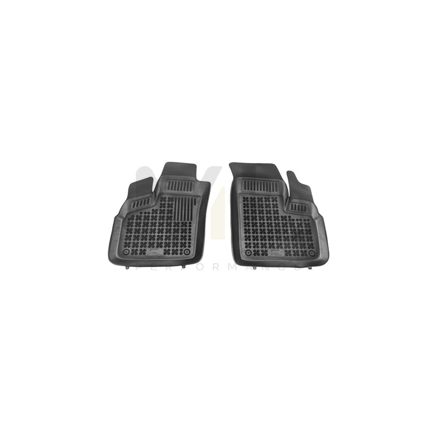 REZAW PLAST Tailored 201509 Floor mat set for FIAT DOBLO Elastomer, Front, Quantity: 2, Black
