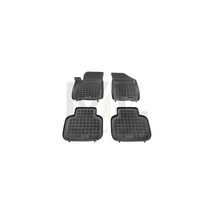 REZAW PLAST Tailored 201513 Floor mat set for FIAT Freemont (345) Elastomer, Front and Rear, Quantity: 4, Black