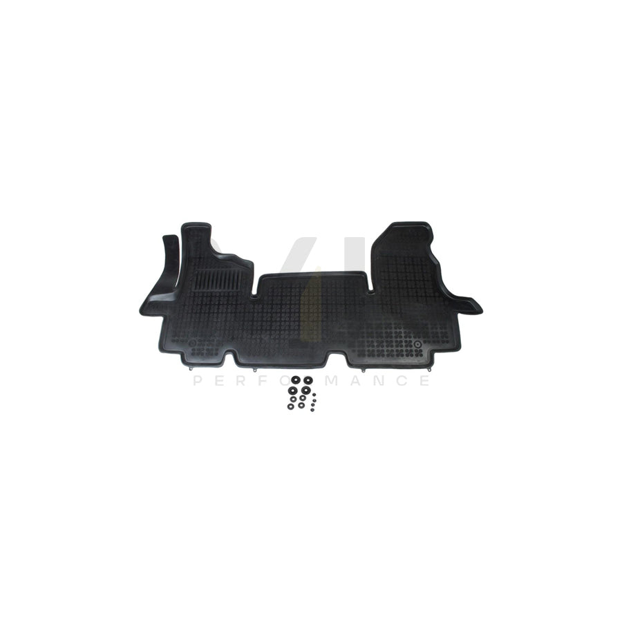 REZAW PLAST Tailored 201917 Floor mat set for RENAULT MASTER Elastomer, Front, Quantity: 1, Black