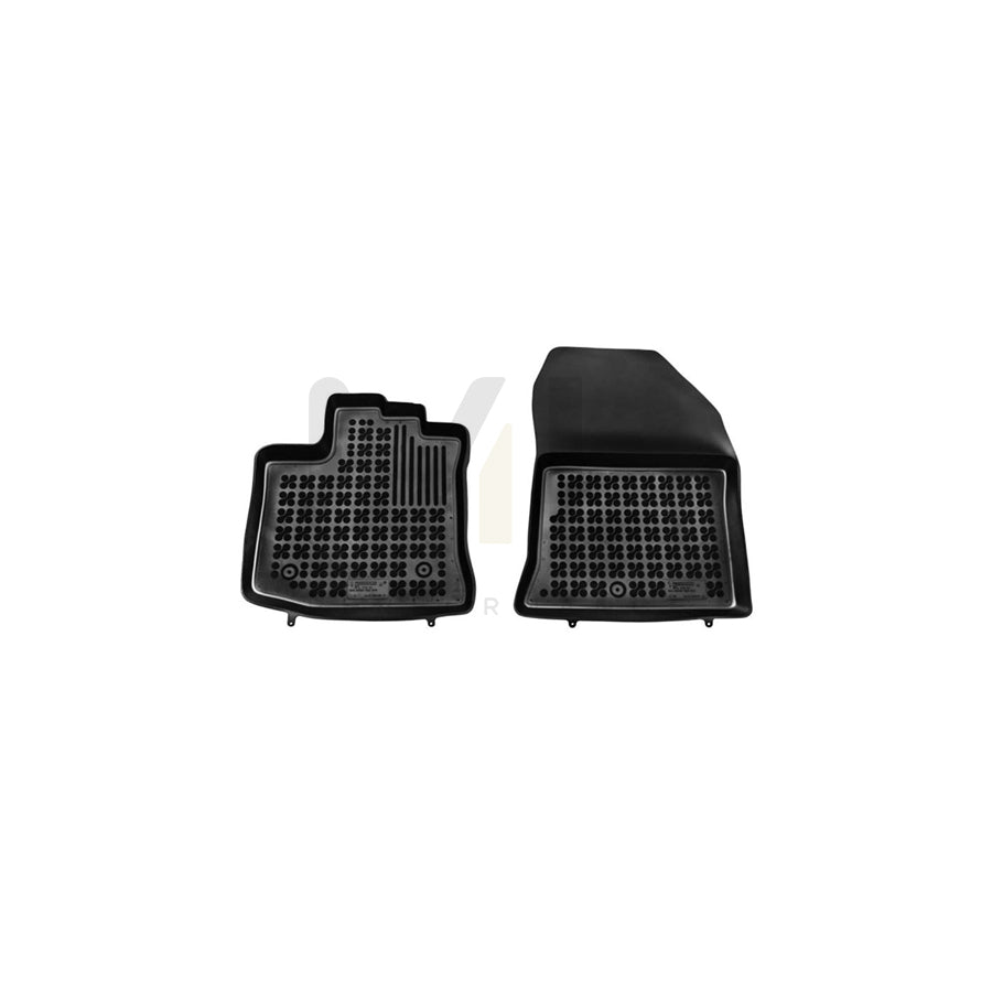 REZAW PLAST Tailored 203405P Floor mat set for DACIA Dokker Express Elastomer, Front, Quantity: 2, Black