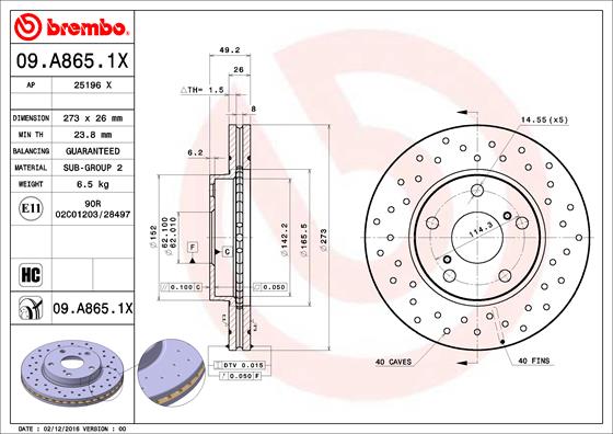 DELPHI LH7906 Brake Hose