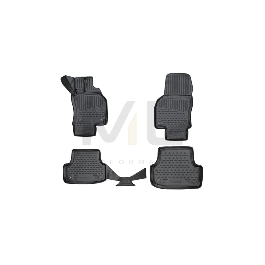 RIDEX 215A0961 Floor mat set for AUDI A3 Saloon (8VS, 8VM)