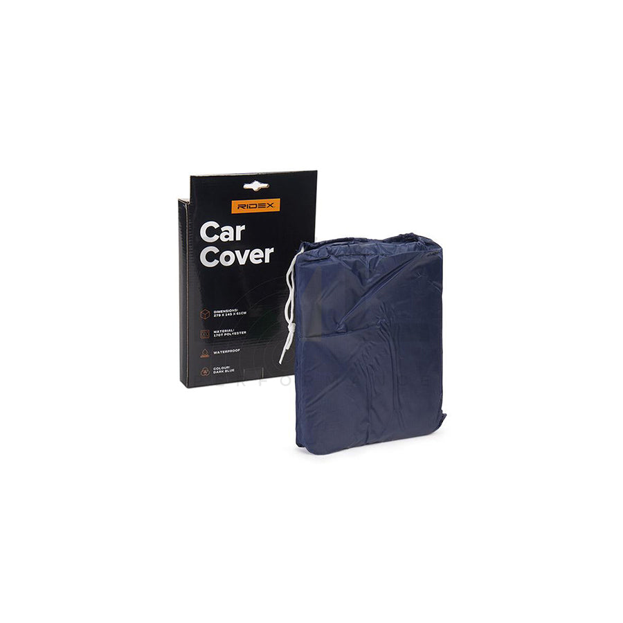 RIDEX 5645A0007 Car cover half-size, L 145x279 cm, Blue