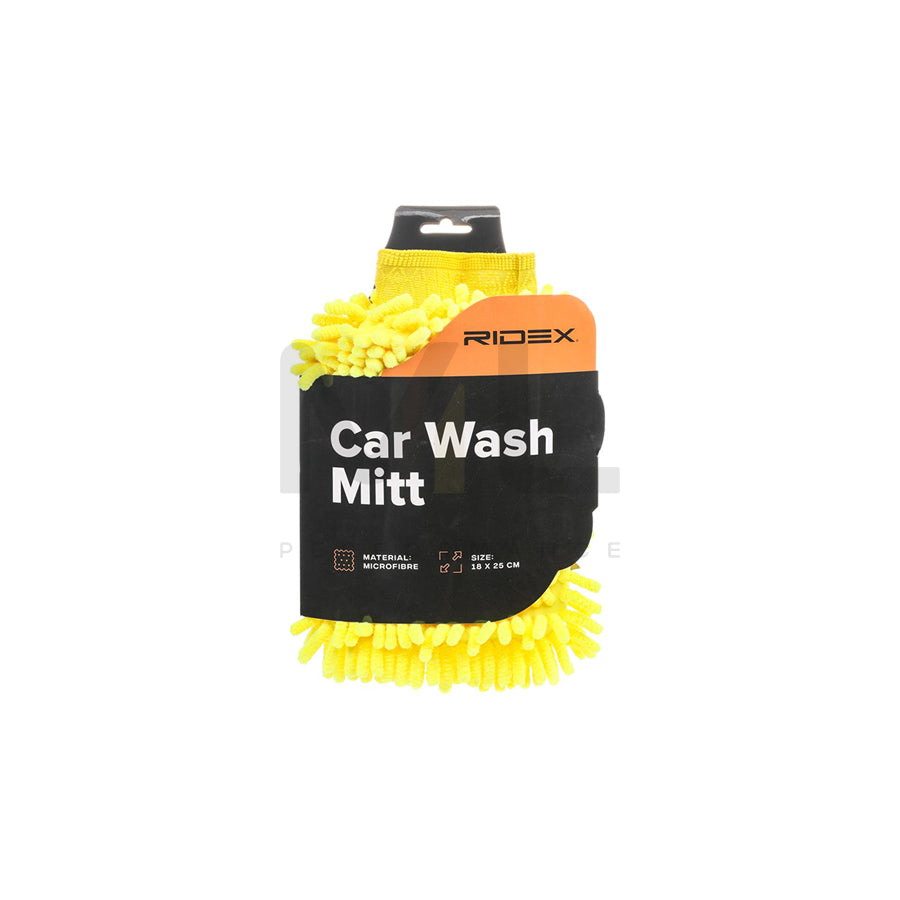 RIDEX 7508A0002 Car wash mitt Microfibre, Blue, Red