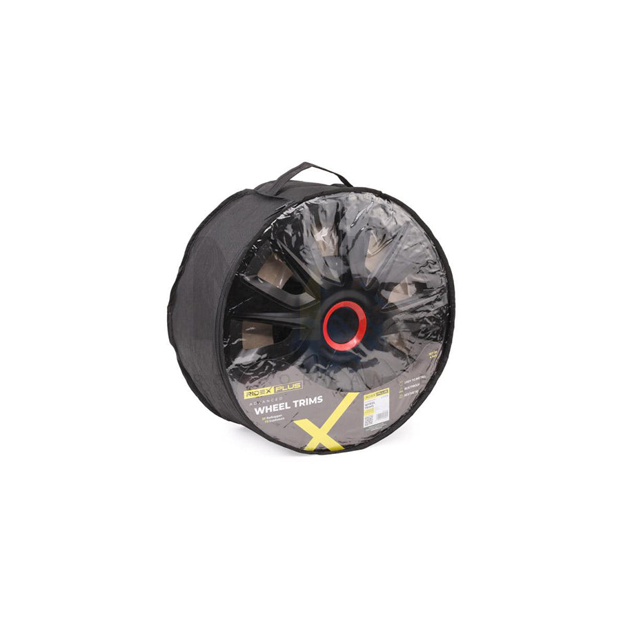 RIDEX PLUS 100009A0011P Wheel trims 15 Inch Black, Red
