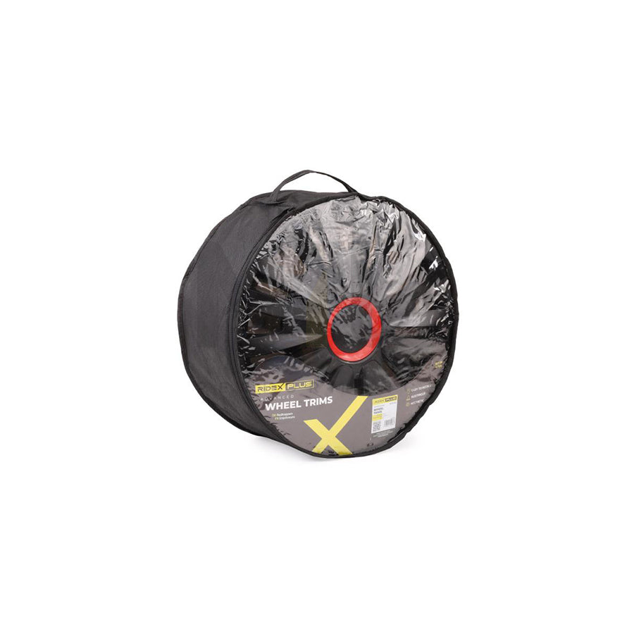 RIDEX PLUS 100009A0025P Wheel trims 15 Inch Black, Red