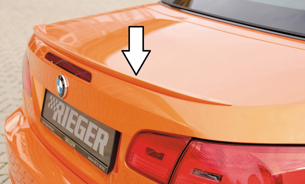 Rieger 00053450 Rear Flap Spoiler