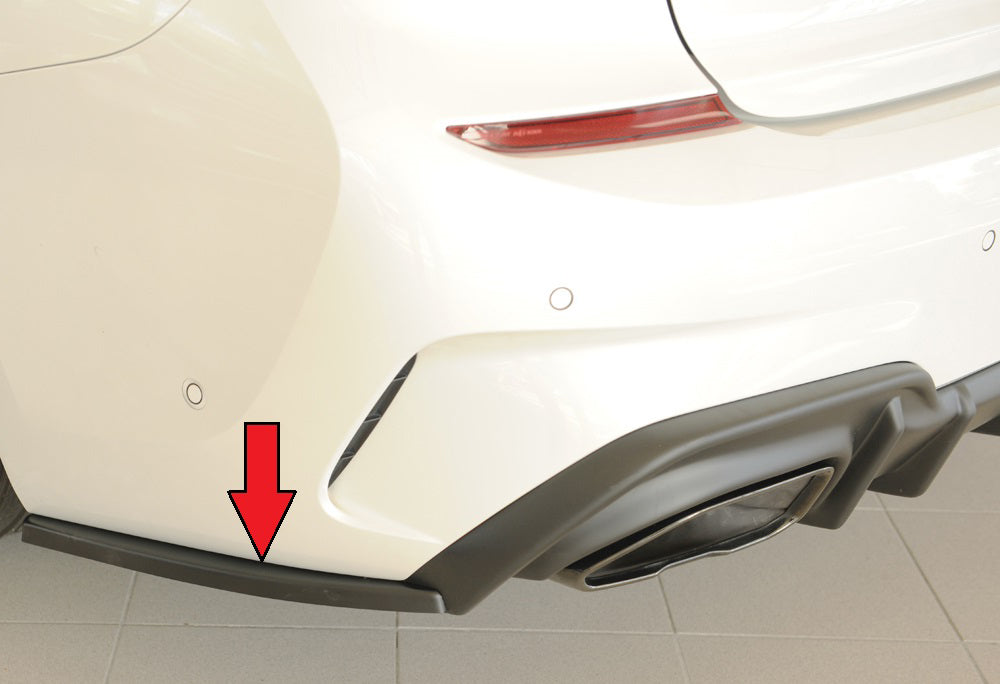 Rieger 00053515 Rear Skirt Approach Laterally, Left For Rieger Rear Skirt Insert (Only M340I / M340D)