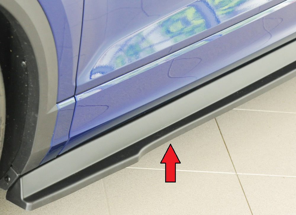 Rieger 00059101 Side Skirt Approach For Orig. Gti-/Gtd-/Gte-/R-/R-Line-Side Skirt