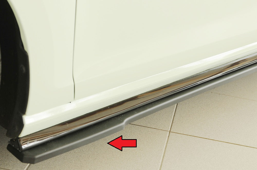 Rieger 00059548 Side Skirt Approach Only For Orig. Gti-/Gtd-/Gte-/R-/R-Line-Side Skirt