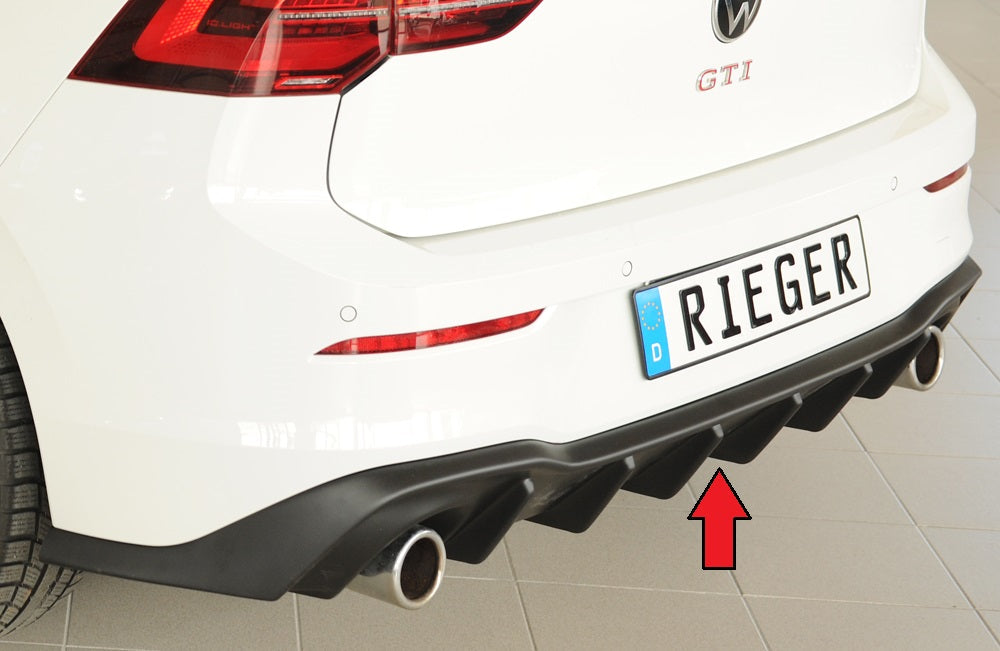 Rieger 00059610 Rear Skirt Insert
