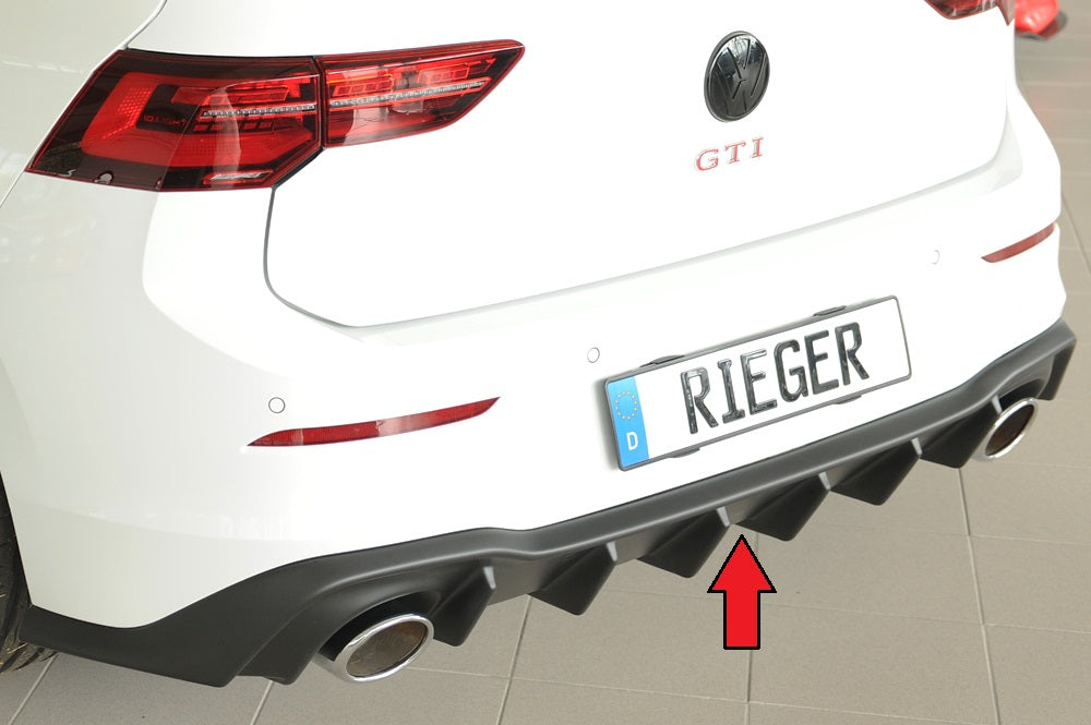Rieger 00059612 Rear Skirt Insert