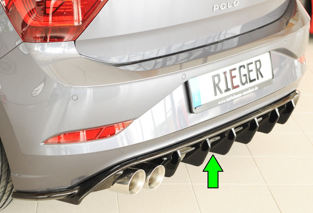 Rieger 00088301 Rear Skirt Insert