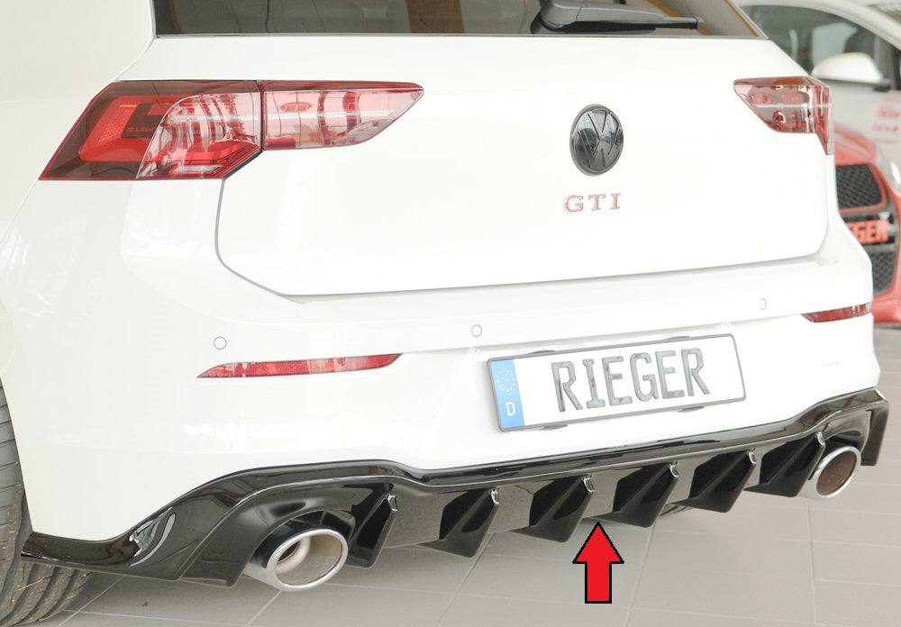 Rieger 00088328 Rear Skirt Insert