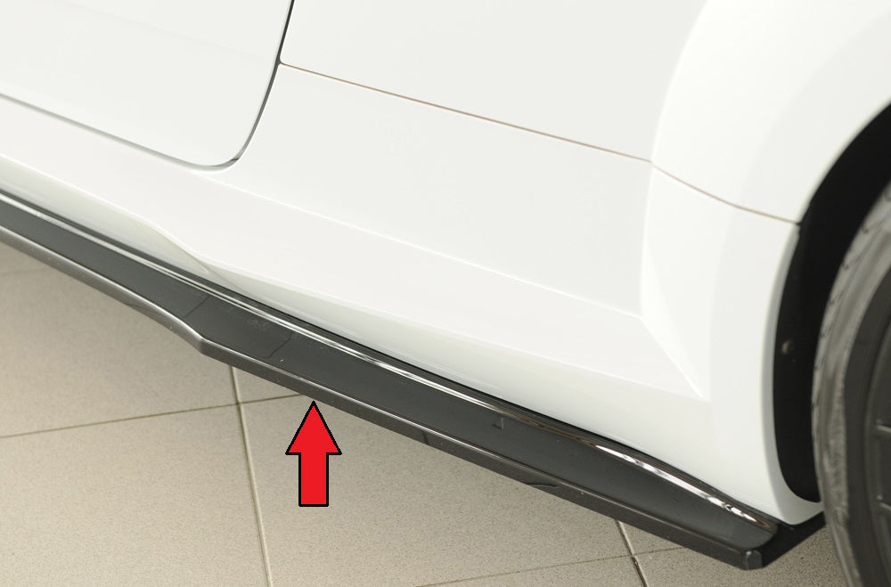 Rieger 00088337 Side Skirt Approach For Orig. Rs3 (8V) Side Skirt (Only Sportback)