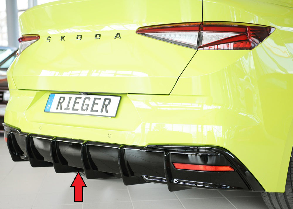 Rieger 00088386 Rear Skirt Insert For Orig. Sportline- / Rs-Rearskirt