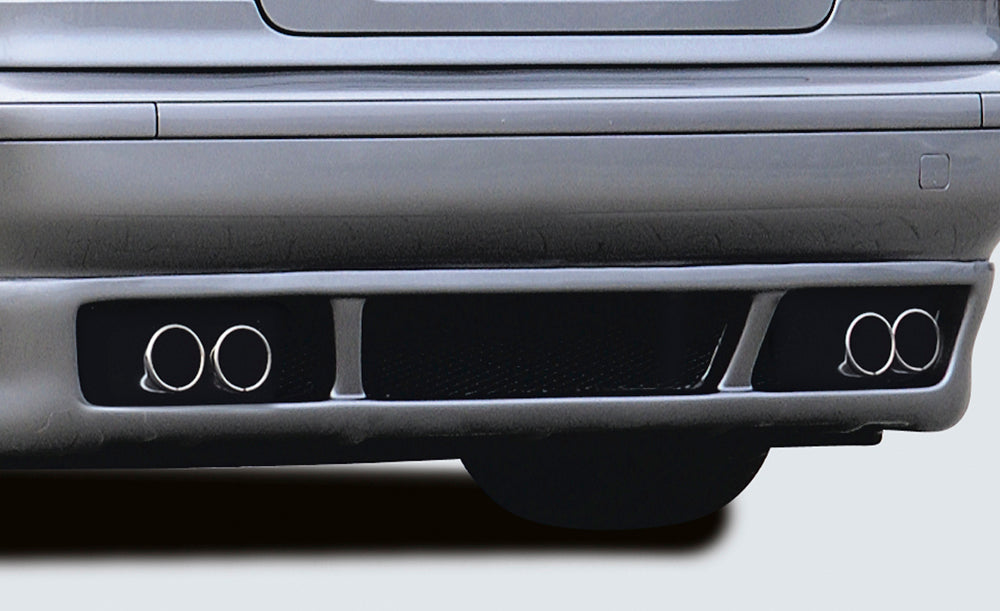Rieger 00211267 Exhaust Silencer, Shifted Sideways, With St For 5Er Bmw E39 520I/523I/525I/528I/530I