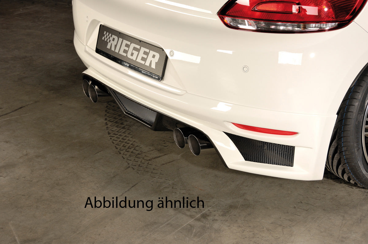 Rieger 00240213 Exhaust Silencer, Right, Left, Shifted Side Vw Scirocco 2,0L Tfsi 147/155Kw 2,0L Tdi 103Kw