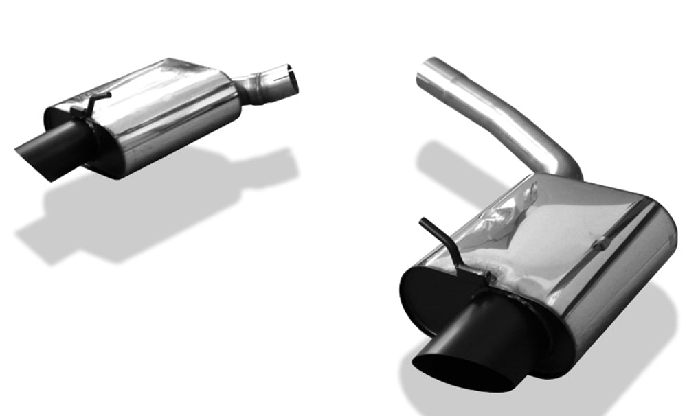 Rieger 00322106 Exhaust Silencer, Left, Right, Mit Y-Adapte 1,8 Tfsi 118/125 Kw, 2,0 Tdi 105/110/125/130 Kw