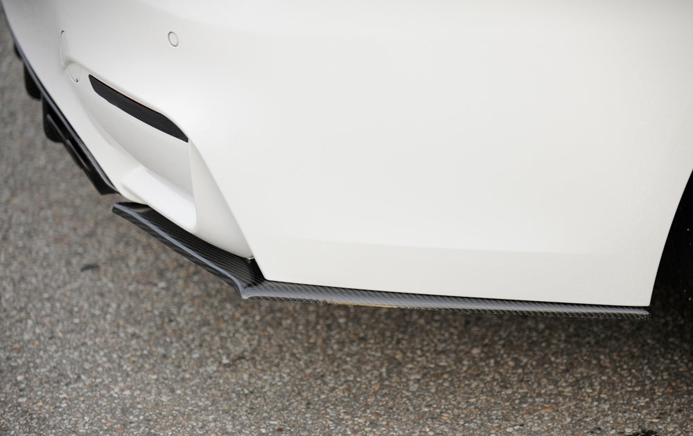 Rieger BMW F80 F82 F83 Carbon Rear Skirt Extension (M3 & M4) - ML Performance US