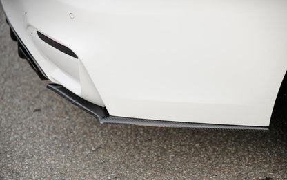 Rieger BMW F80 F82 F83 Carbon Rear Skirt Extension (M3 & M4) - ML Performance US