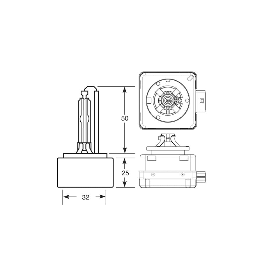 RING R42302 42V 35W D3S (Projection) Gas Discharge Bulb