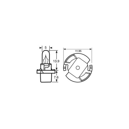RING R509THGY 14v 0.9W T-1.1/2W (Grey Base) Panel (10 units)