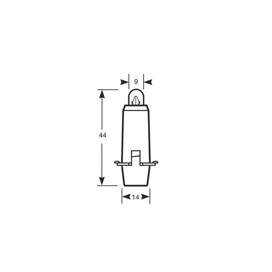 RING R512PCB 12V 2CP P C B 10mm Tall Twistlock Panel (10 units)