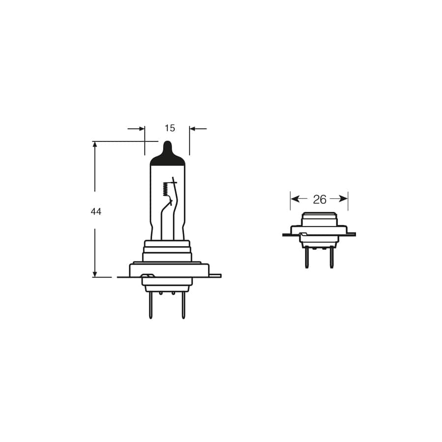 RING R718  H1 12V 65W PY26d Single Box