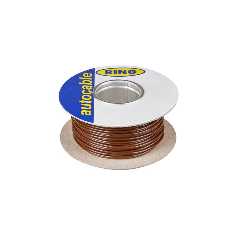 RING RC0117N 28/0.30mm  Single Thin Wall Cable 50m (Brown)