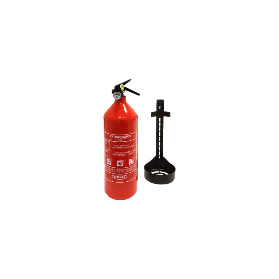 RING RCT1760 2kg Dry Powder ABC Fire Extinguisher (With gauge)