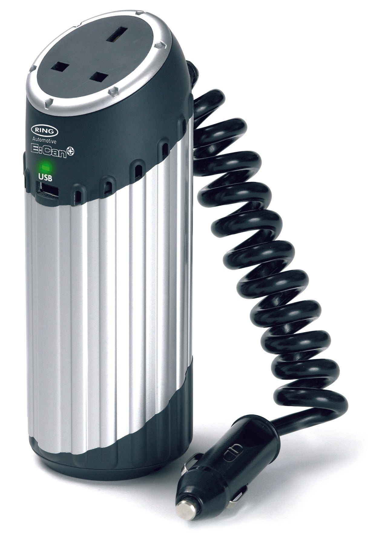 RING RINVC150 12V DC to 240V AC, 150W Compact Can Inverter - Single Socket