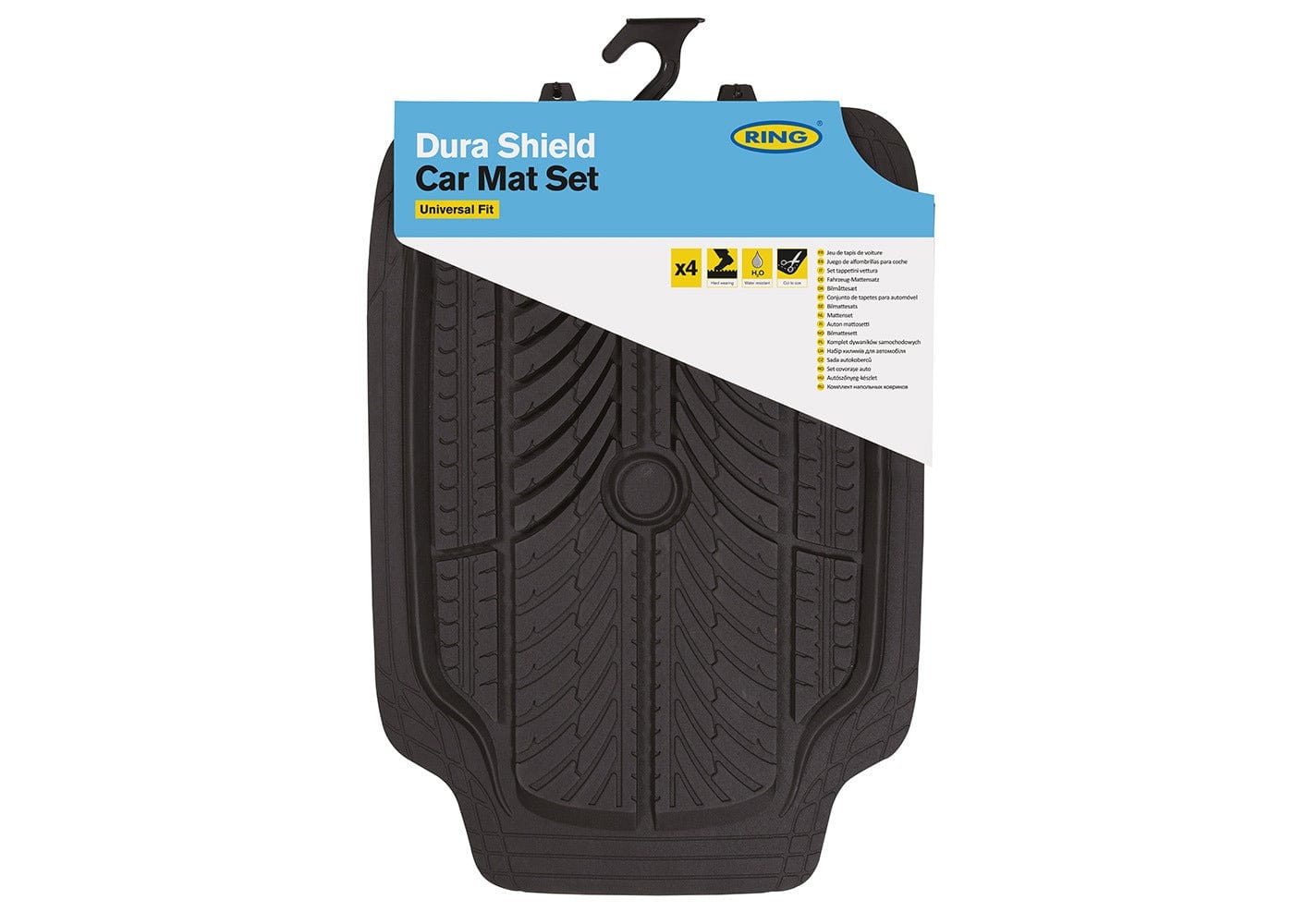 RING RMAT15 Dura Shield 3000 - Black (Set of 4)