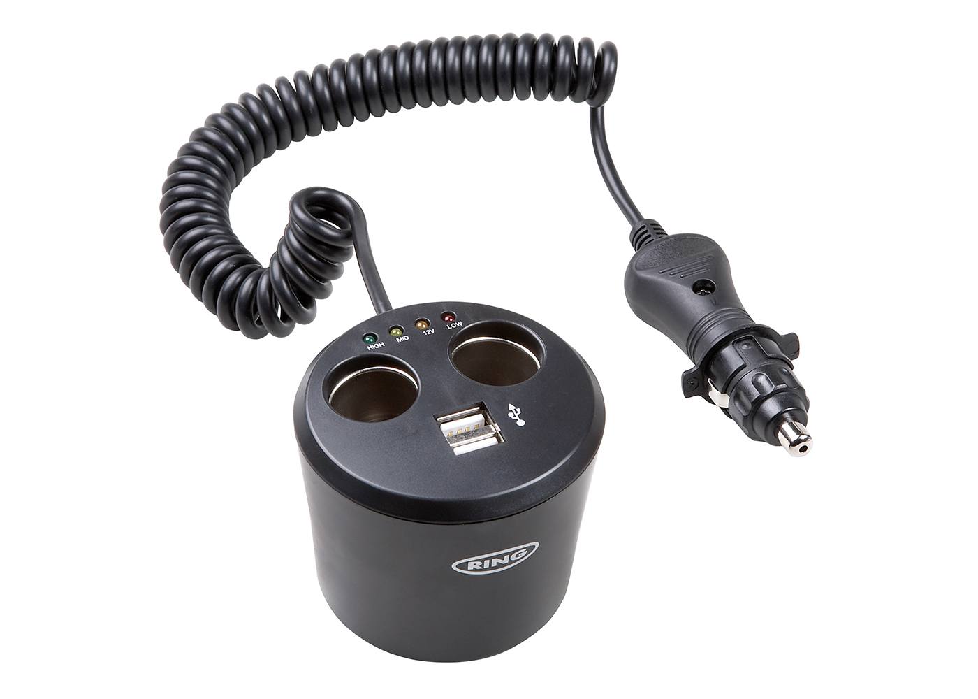 RING RMS10 Twin 12V &Twin USB Can Multisocket
