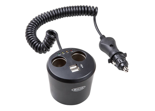 RING RMS10 Twin 12V &Twin USB Can Multisocket