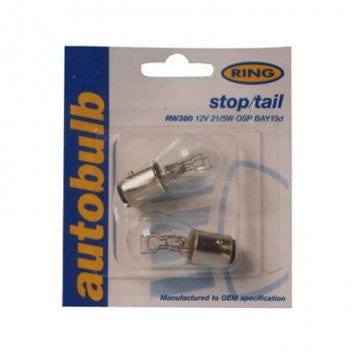 RING RW380 12V 21/5W P21/5W OSP BAY15d Brake & Tail