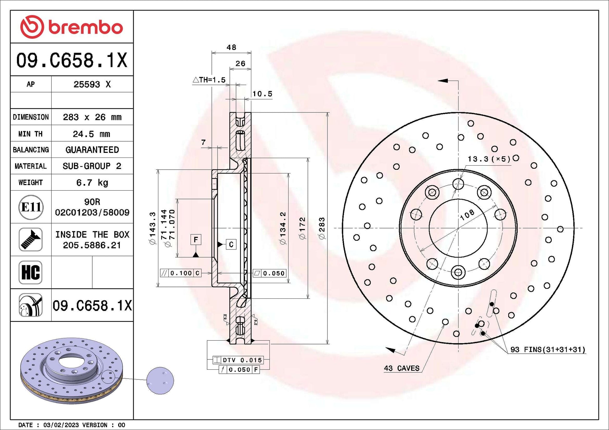 BBP 41566BBP Disc Brake Caliper Repair Kit