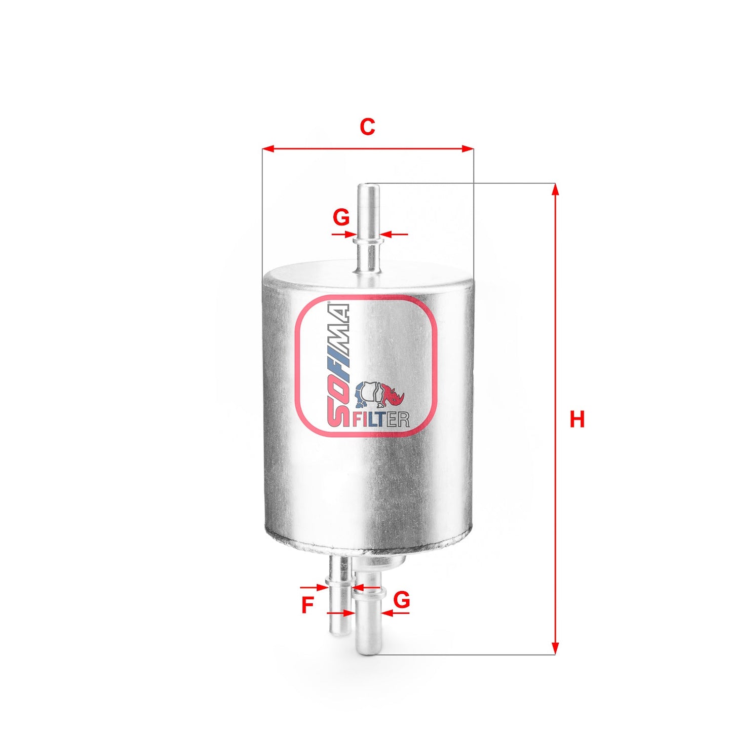 SOFIMA S1830B Fuel Filter